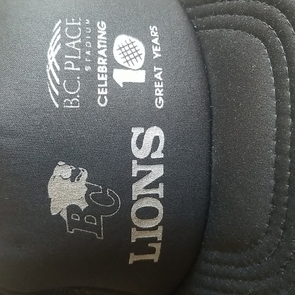 BC Lions 10 Year anniversary At BC Place Hat - Picture 2 of 4